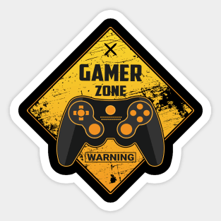 Gamer Zone Sticker